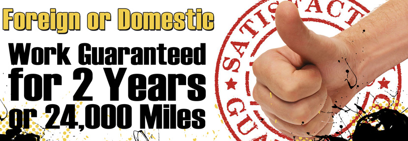 C and J Tire and Auto Repair - Foreign or Domestic, Work Guaranteed for 2 Years or 24,000 Miles